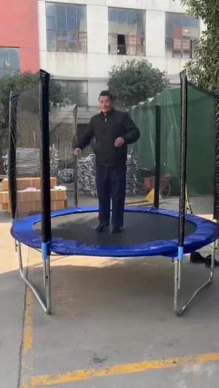 Trampolino rotondo per esterni Nanjian di alta qualità da 10 piedi con custodia